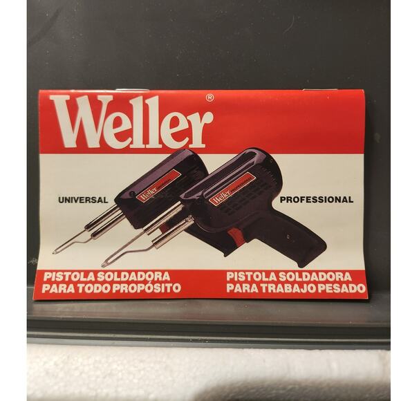 WELLER SOLDERING GUN MODEL: 8200, 100/140 WATTS,‎ UNIVERSAL SOLDERING GUN KIT - Picture 7 of 7